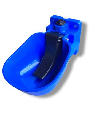 Bebedero Tazón Plástico Azul