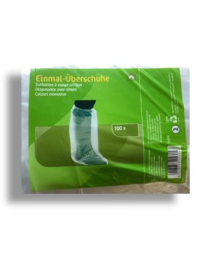 Botas AK desechables plásticas x100 unidades