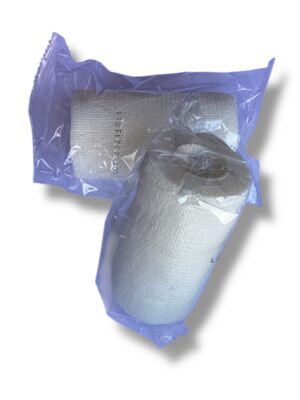Venda elasticada 10cm x 4.5mt blanca