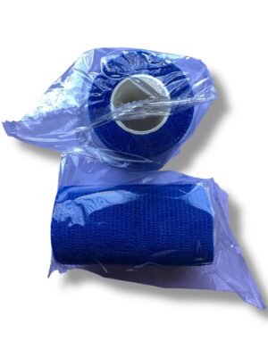 Venda elasticada 10cm x 4.5m azul