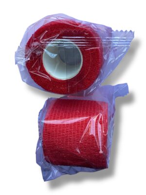 Venda elasticada 5cm x 4.5m roja