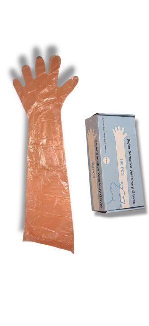 Manga de palpación Sensi Glove naranja